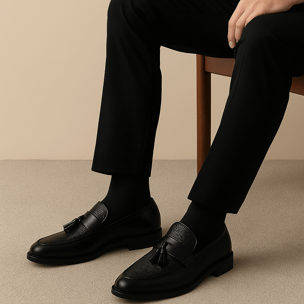 Lovestylo | Crestford Geweven Tassel Loafers