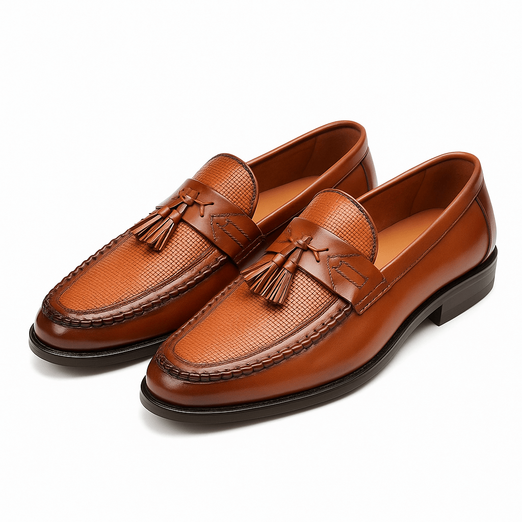Lovestylo | Crestford Geweven Tassel Loafers