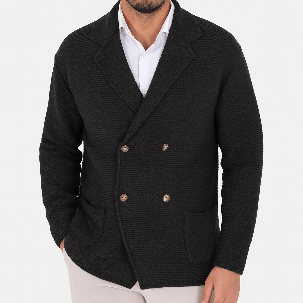 Lovestylo | Dubbelgeknopte Brei Cardigan