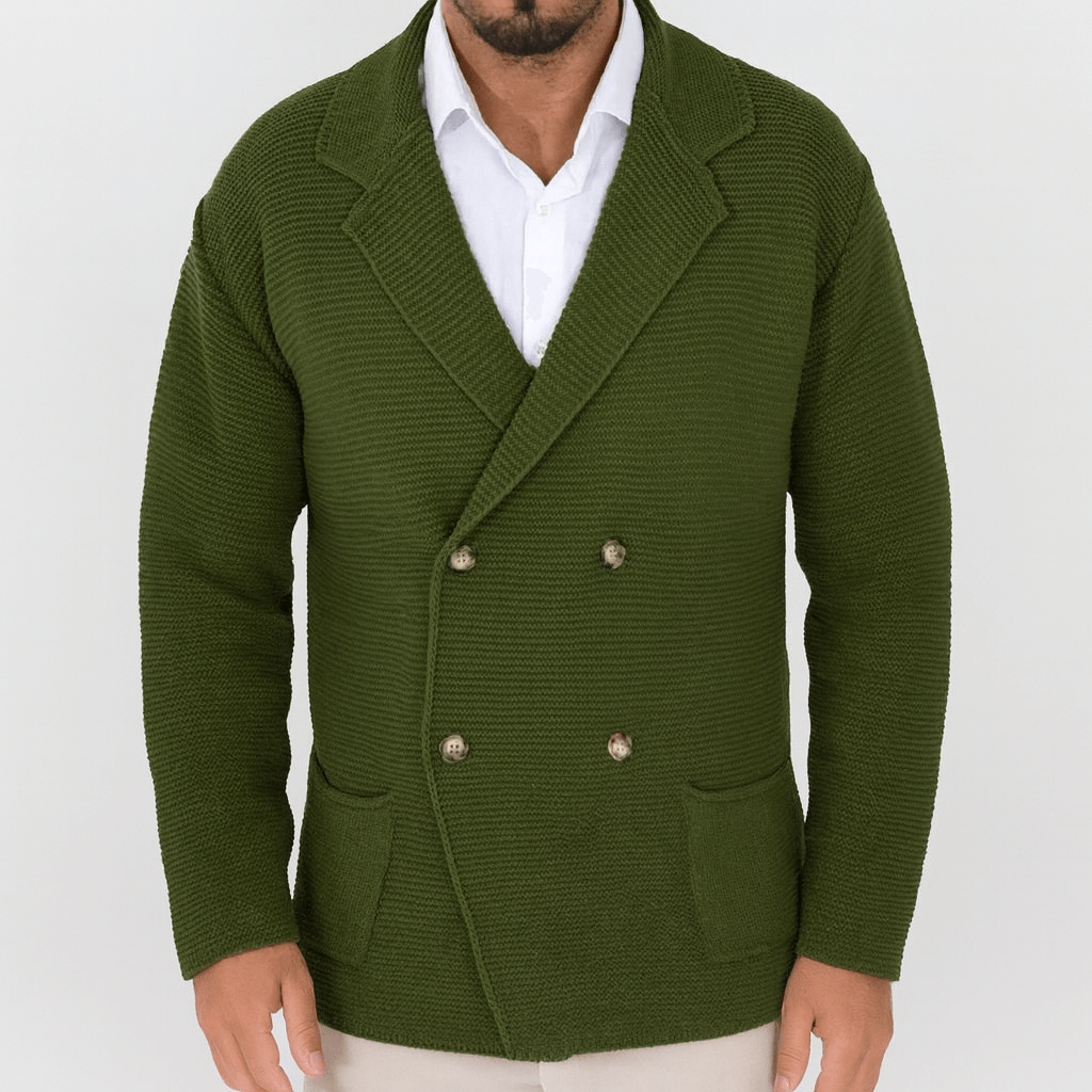 Lovestylo | Dubbelgeknopte Brei Cardigan