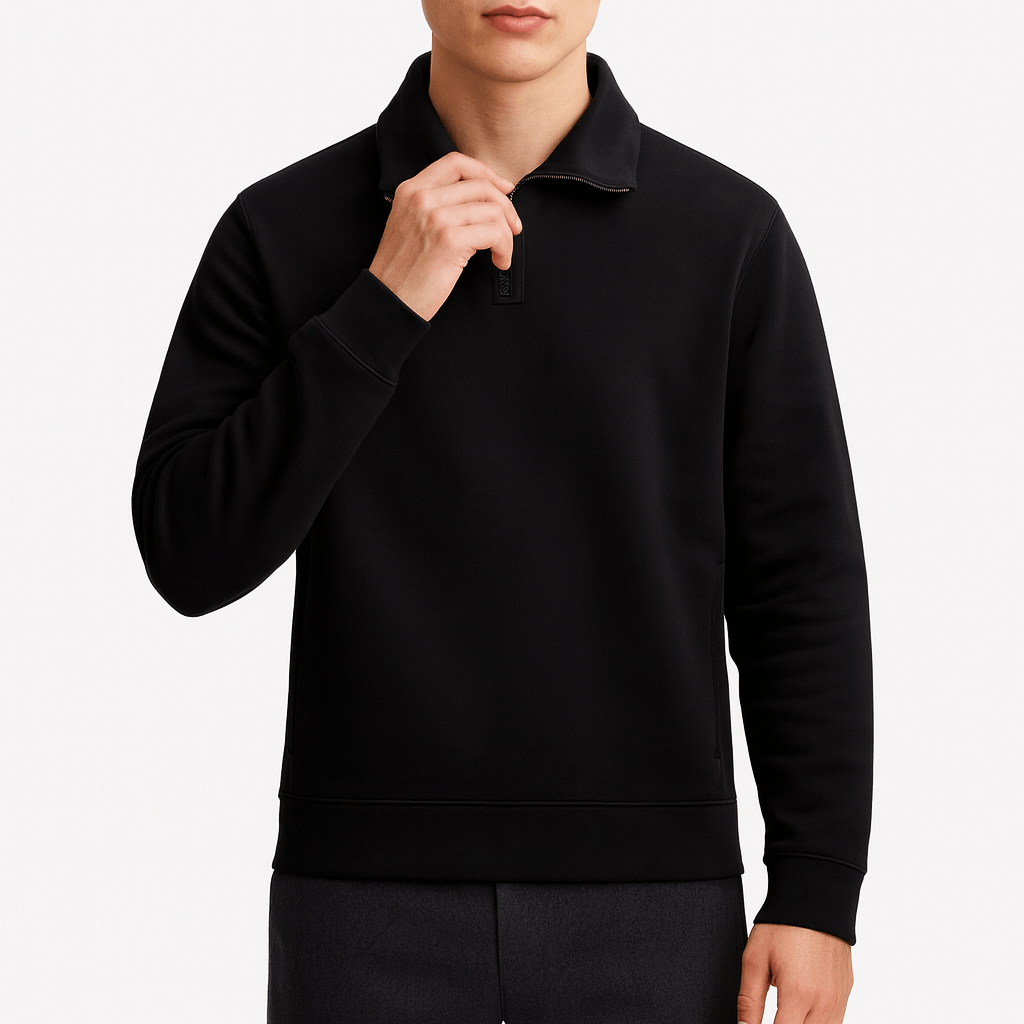 Lovestylo | Gebreide Halve-Zip Trui