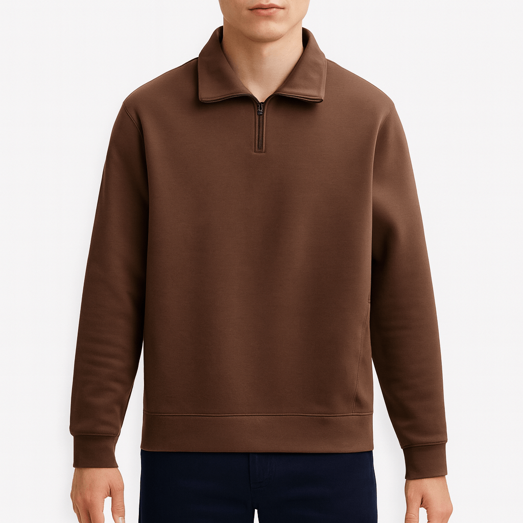 Lovestylo | Gebreide Halve-Zip Trui
