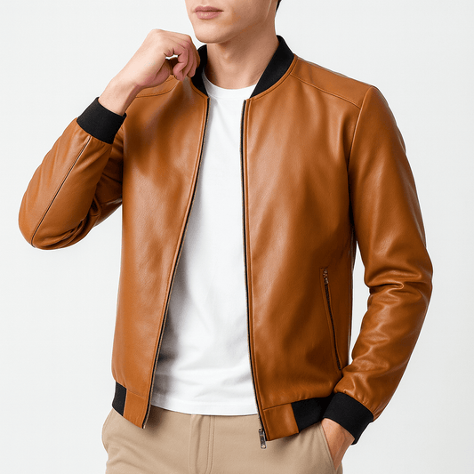 Lovestylo | Leren Bomberjack